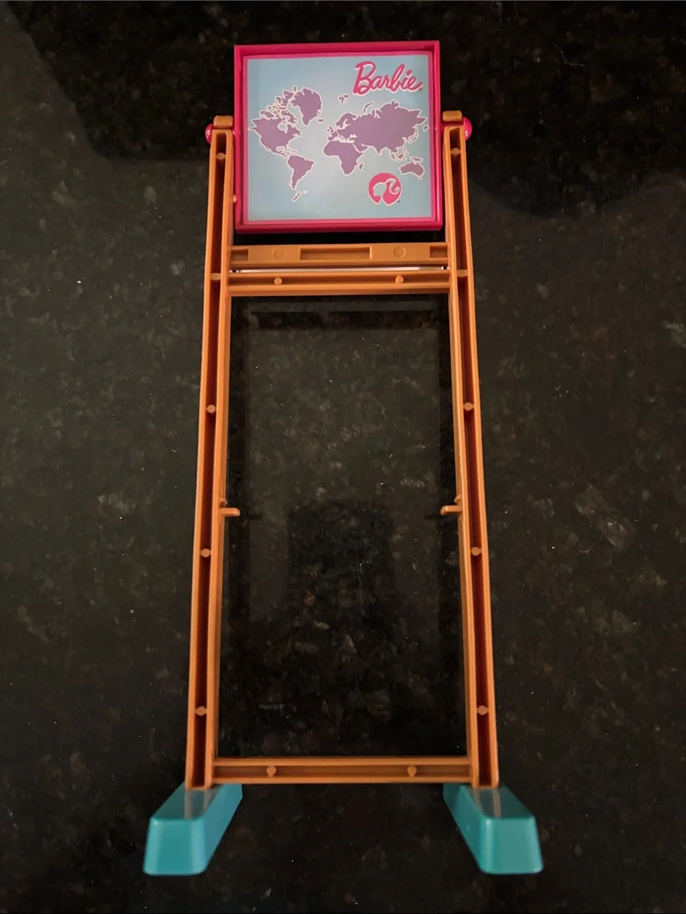 Barbie Pink and Black Doll Case Plus